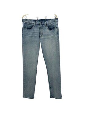 Bonobos Mens 34/34 Jeans Slim Light Distressed Denim Stretch 5 Pocket